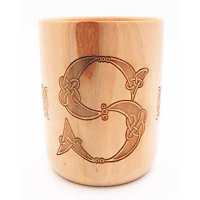 Vaso CELTA de madera, personalizado