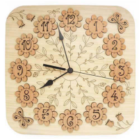 Reloj de pared FLORAL