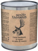 Gamo flambeado al cognac en salsa de nueces Montes Universales (865g)