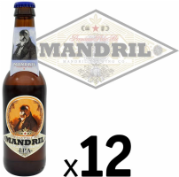 Cerveza Artesana Mandril India Pale Ale (IPA) (12x33cl)