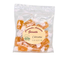 Caramelos Artesanos Garnata sin Azúcar de Cúrcuma 100 gr