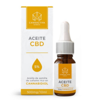 ACEITE DE SEMILLAS DE CAÑAMO ECOLOGICO 5% CBD  FULL SPECTRUM  10ml