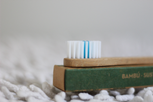 Cepillo de dientes de Meraki Bambú (Medio - Azul)