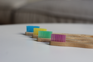 Cepillo de dientes de Meraki Bambú niños (KIDS - Amarillo)