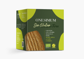 Galletas SIN GLUTEN de Cáñamo, manzana y dátil