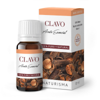 Aceite esencial de clavo Puro y Natural 10 ml