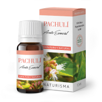 Aceite esencial de Pachulí Puro y Natural 10 ml